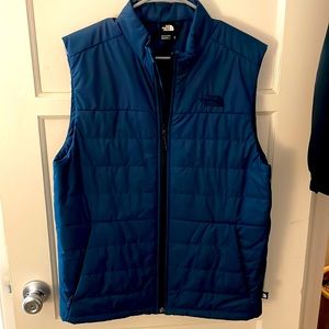 North Face - Men’s Quilted Vest (Navy) - Medium